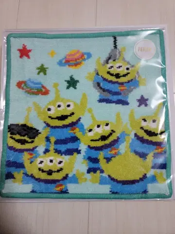 에이리언 캐릭터 타월 약 25cm