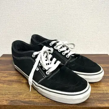 VANS 반스 POP CUSH 블랙 28cm 스케이트 로우컷