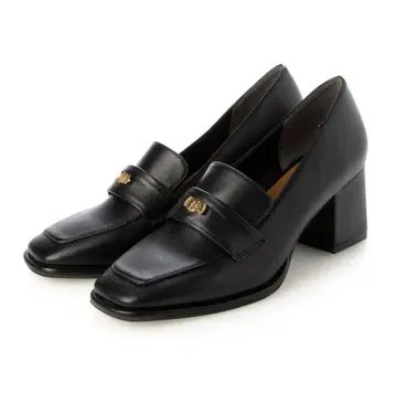 EVOL 코인 6.5cm 힐 로퍼 LX5521 (블랙) 24cm