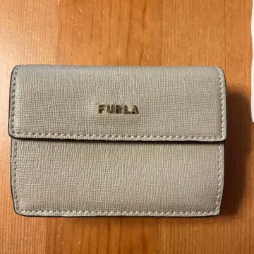 FURLA 3단 폴더형 지갑 그레이