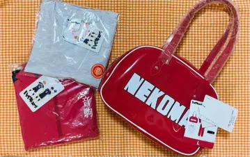 하이큐 시마무라 해피백 네코마 L 사이즈 (자켓, 티셔츠, 백)