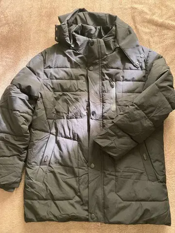 다운 자켓 (폴리에스테르) 플리스 안쪽 따뜻함 유니 M 사이즈