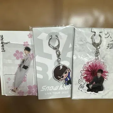 SnowMan 와타나베 쇼타 스노치루 키링 아크릴 스탠드 세트