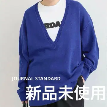 JOURNAL STANDARD V넥 니트 면 100%