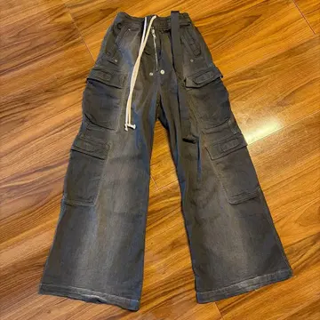 다크 쉐도우 23SS 더블 카고 점보 벨라 플레어 와이드 팬츠 릭