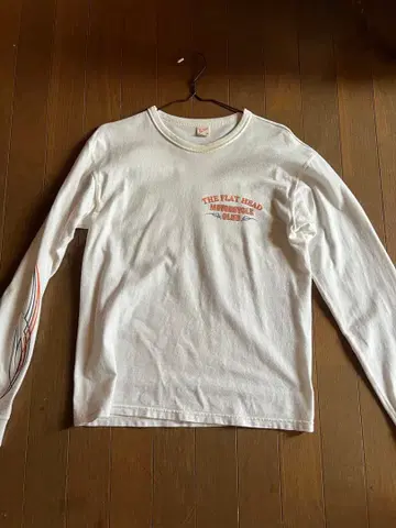 THE FLAT HEAD 모터 사이클 클럽 긴팔 티셔츠 38