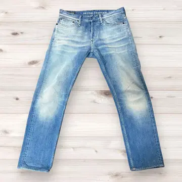 [ 미사용 새상품 ] DENHAM RAZOR 슬림 핏 W31 L32 데님
