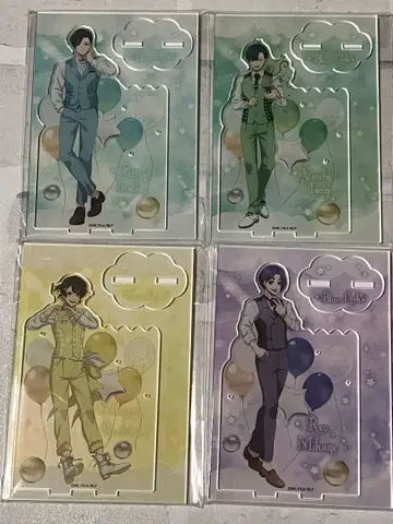 블루 록 액세서리 스탠드 벌룬 부케