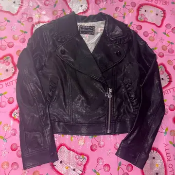 Mezzo-Piano 블랙 라이더 자켓 150cm