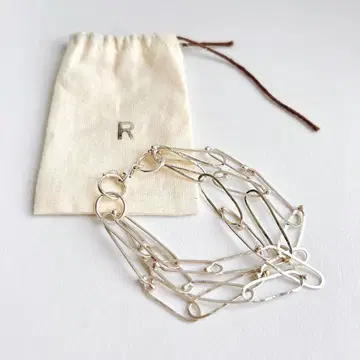 R 체인 팔찌 silver925 팔찌 실버
