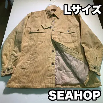 새상품급 SEAHOP 코듀로이 자켓 커버올 충전솜 점퍼 L