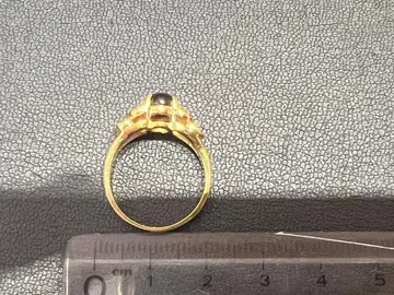 골드 클래식 스타일 반지