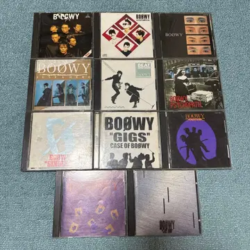 BOOWY CD 앨범 세트