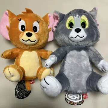 톰과 제리 봉제 인형 세트 약 30cm