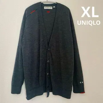 유니클로 x 안야 힌드마치 가디건 XL