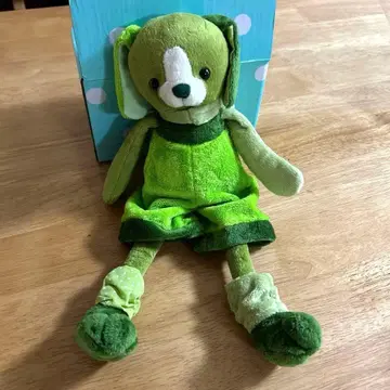 강아지 봉제 인형 오르골 포함