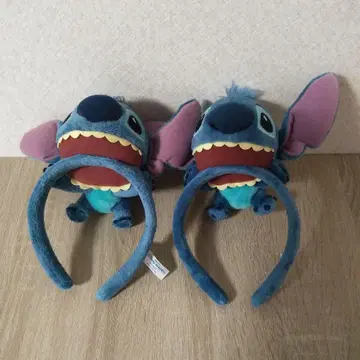 디즈니 머리띠 스티치