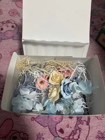 조화 헤어 액세서리