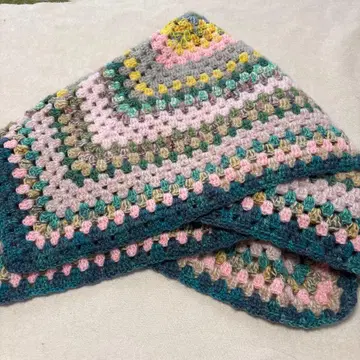 핸드메이드 담요 무릎 담요