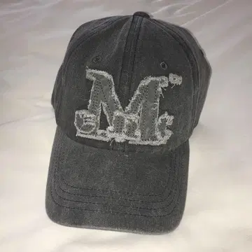 [ 미사용 새상품 ] 무센트 MUCENT 캡 모자 Dyeing gray