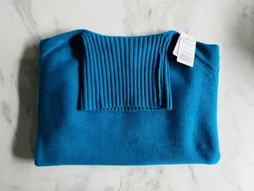 25AW FRAMeWORK AQUA 터틀 풀오버 색스 블루 새상품