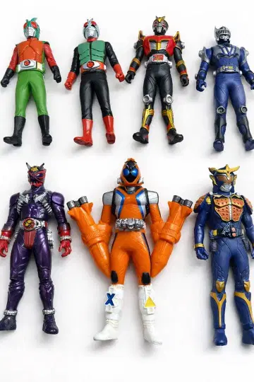 가면라이더 피규어 7체 세트