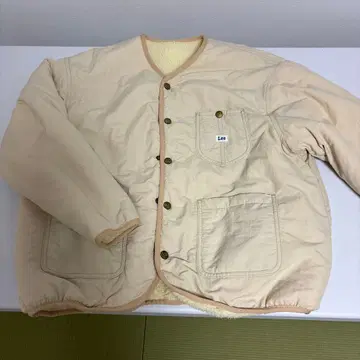 Lee 플리스 자켓 사이즈 S 베이지