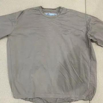 Dulcamara 코튼 벌룬 롱 슬리브 T셔츠