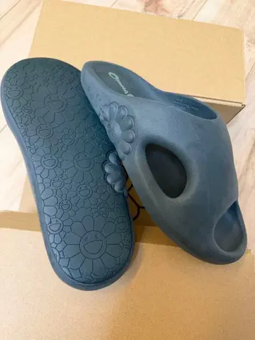 무라카미 다카시 Ohana Hatake 블랙 샌들 26cm