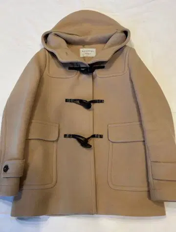 MACPHEE TOMORROWLAND 더플 코트 베이지