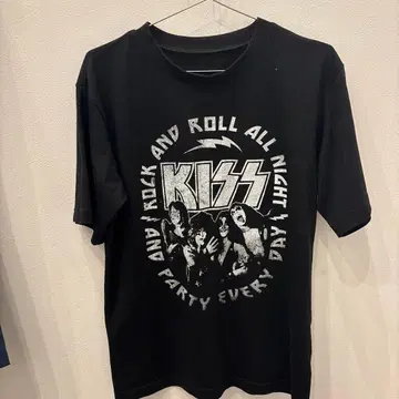 KISS 밴드 티셔츠