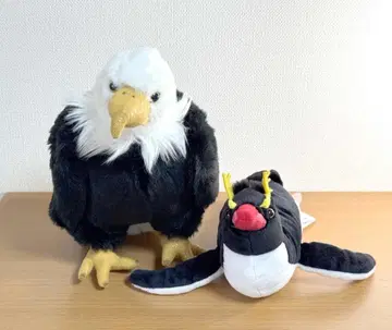 [미사용품] 펭귄, 독수리 봉제 인형 세트
