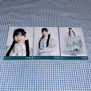 노기자카46 이케다 에레나 브로마이드 네이블 오렌지 3종 컴프