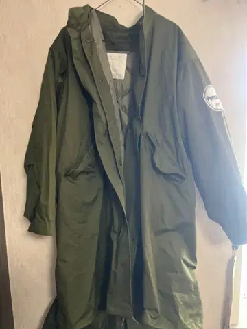 Perushu M-65 모즈 코트/퀼팅 라이너 세트 카키