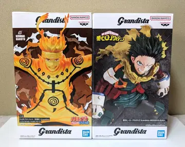 그란디스타 NARUTO & 나의 히어로 아카데미아 피규어 세트