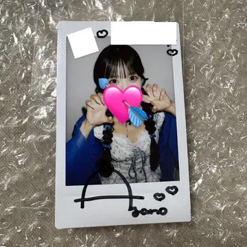 큐티 스트리트 마스다 아야노 온특 사인 포함 폴라로이드