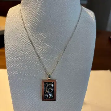 실버 펜던트 목걸이