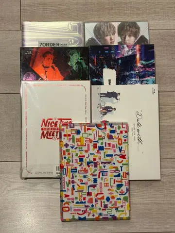 [ 익명 배송 ] 7ORDER 라이브, 방송 Blu-ray 7작품 세트