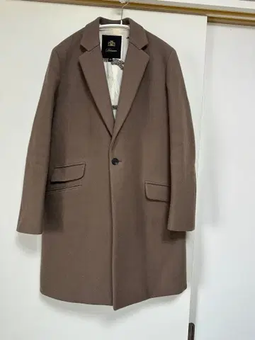 Drawer 드로어 안감 레오파드 체스터 코트 38