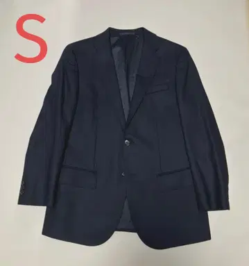 유니클로 스트레치 울 자켓 네이비 S 새상품급