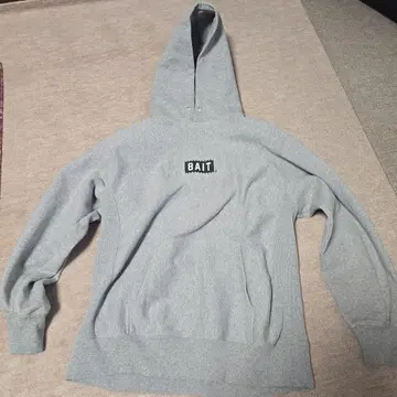 BAIT 그레이 후드티 L 사이즈