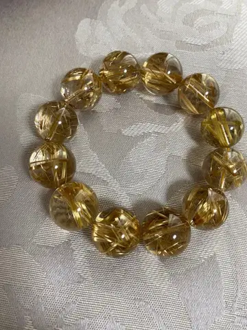 대세일 골드 루틸 쿼츠 팔찌