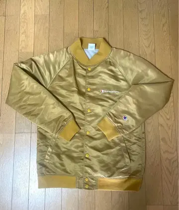 Champion 골드 나일론 자켓