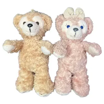 디즈니 더피 셰리메이 인형 배지 스트랩 키체인