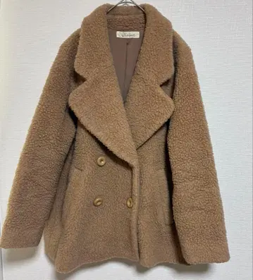 스나이델 울 보아 코트 브라운