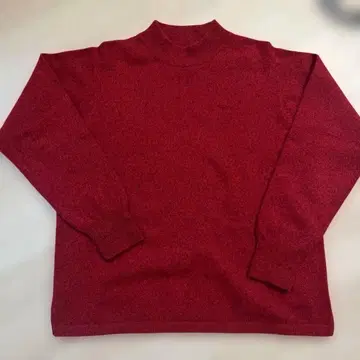 [ 새상품급 캐시미어 100% 클리닝 완료 ] 버건디 스웨터