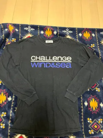 WIND&SEA 긴팔 티셔츠 블랙 L