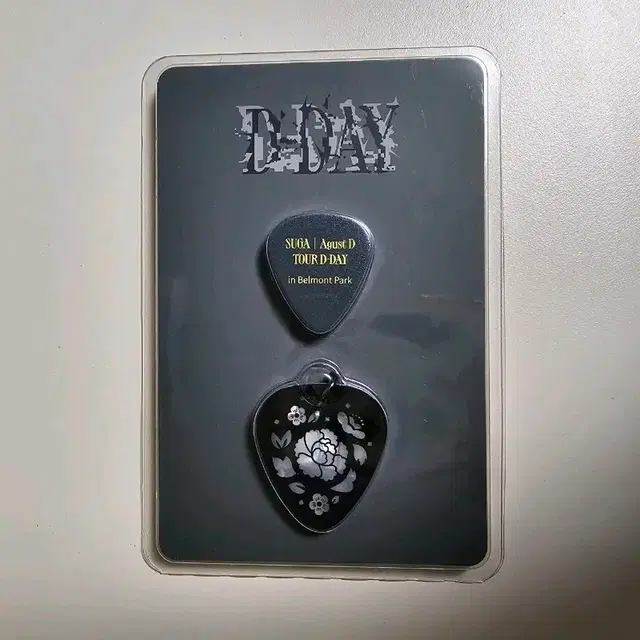 BTS 방탄 슈가 August D 기타피크 세트 Belmont Park