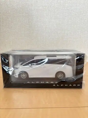 도요타 알파드 1/30 미니카 화이트 새상품 미개봉