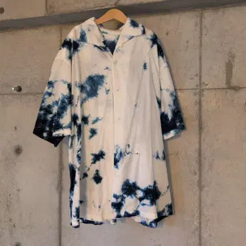 sowbow 소우보우 타이다이 패턴 반팔 셔츠